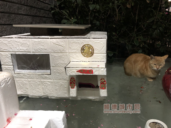 精致的猫窝，每一处都体现了梁展翀对猫咪的爱心和用心.jpg